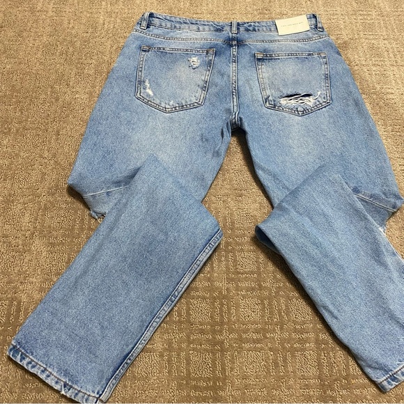 {Zara} Basic Z1975 Denim | Distressed Jeans - Size 6 - Picture 5 of 16